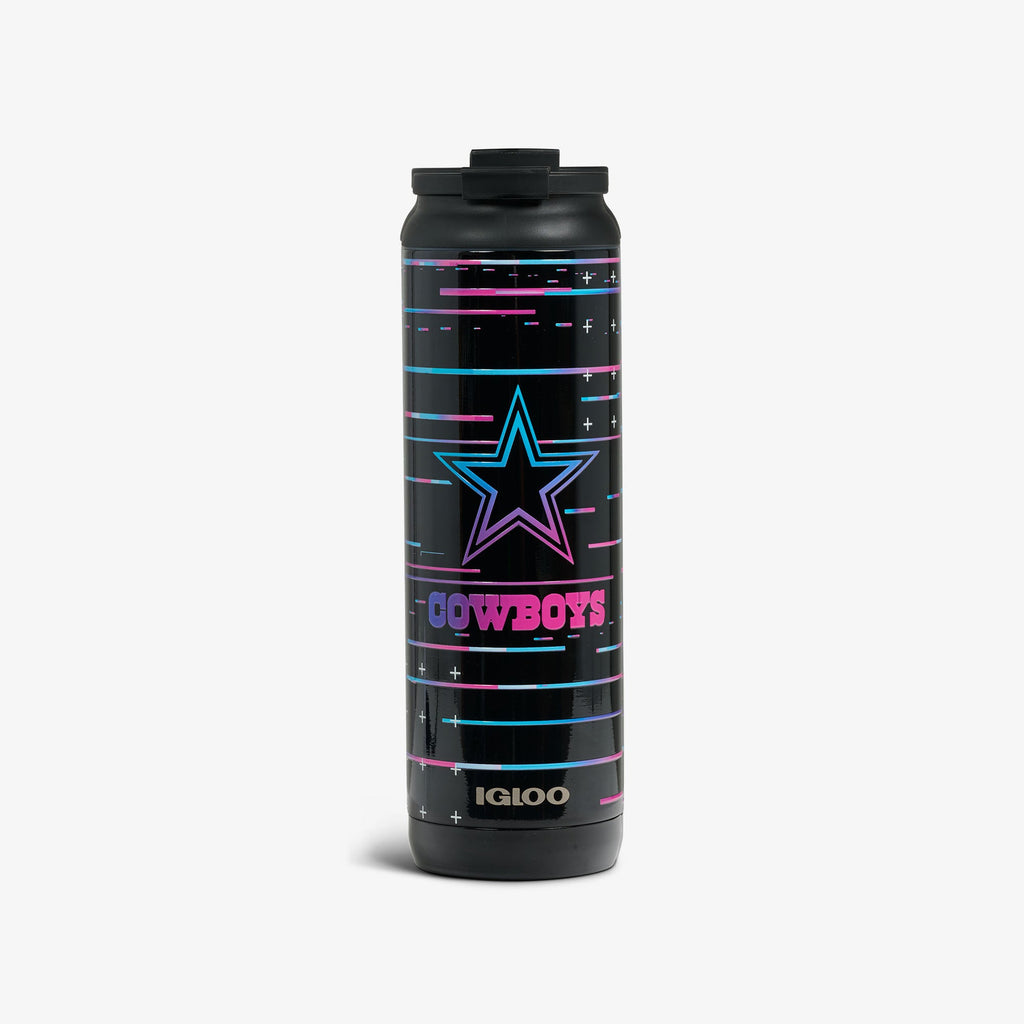 NFL Neon Dallas Cowboys 20 Oz Flip ‘n’ Sip Tumbler