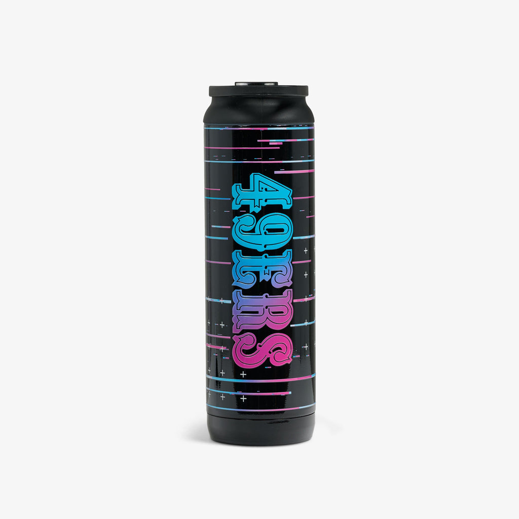 NFL Neon San Francisco 49ers 20 Oz Flip ‘n’ Sip Tumbler