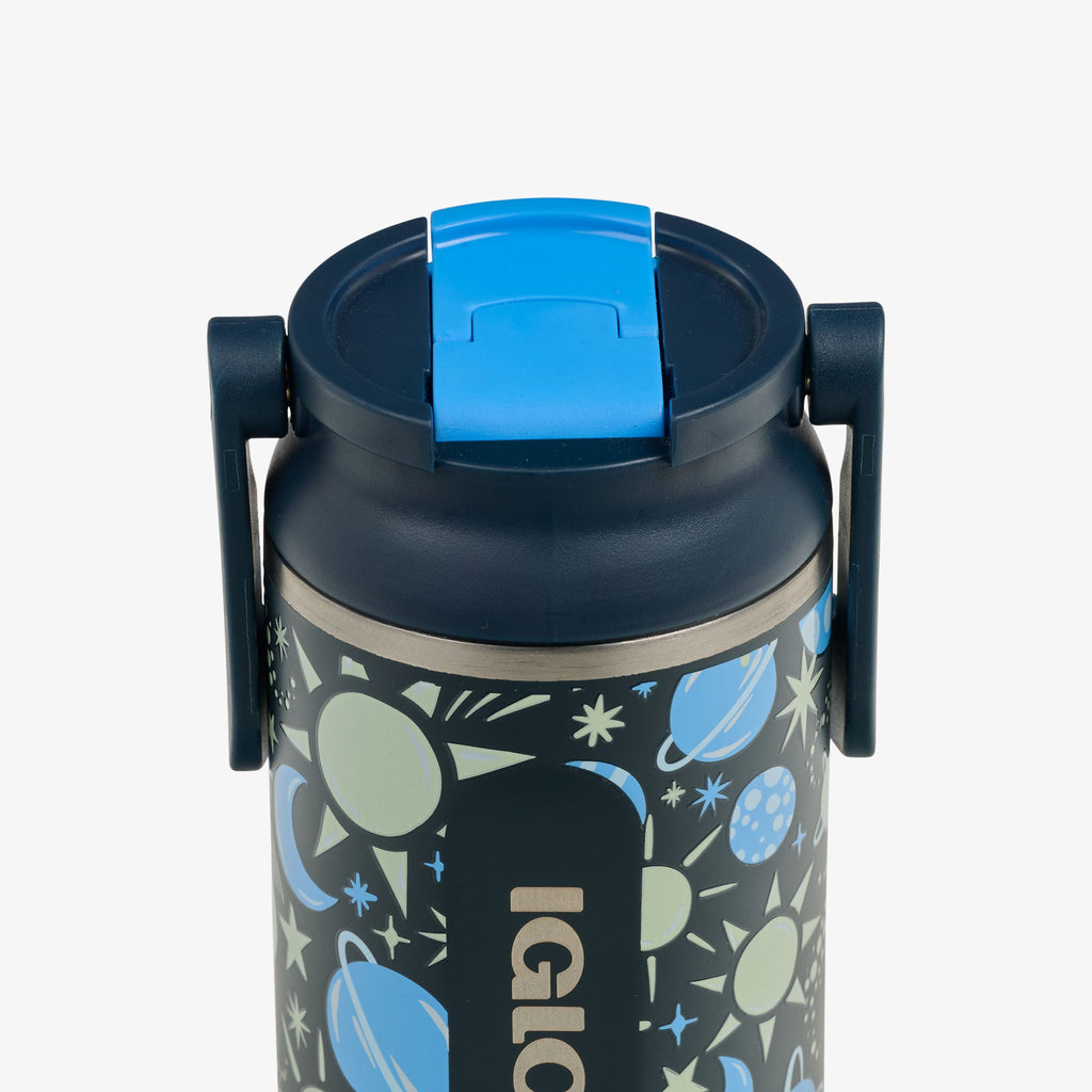 Kids Lunch Glow 12 Oz Sipper Bottle